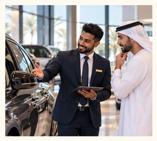 Mystery shopping for automotive showrooms in Dubai and the UAE